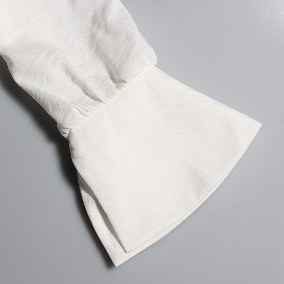 Naha Draped Sexy Mini Shirt Wrap Ruched Mini Dress - Picture 13 of 16